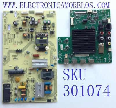 KIT DE TARJETAS PARA TV VIZIO / MAIN 6M03M0004A00R / TD.MT5691.U761 / FUENTE P500D104DC / FSP173-1FS01 / B0002T000 / PANEL V500DJ6-D03 REV.CB / MODELO M506X-H9 LIAIB8